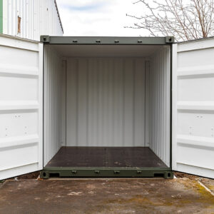 10Ft X 8Ft Shipping Container (One Trip) – Green