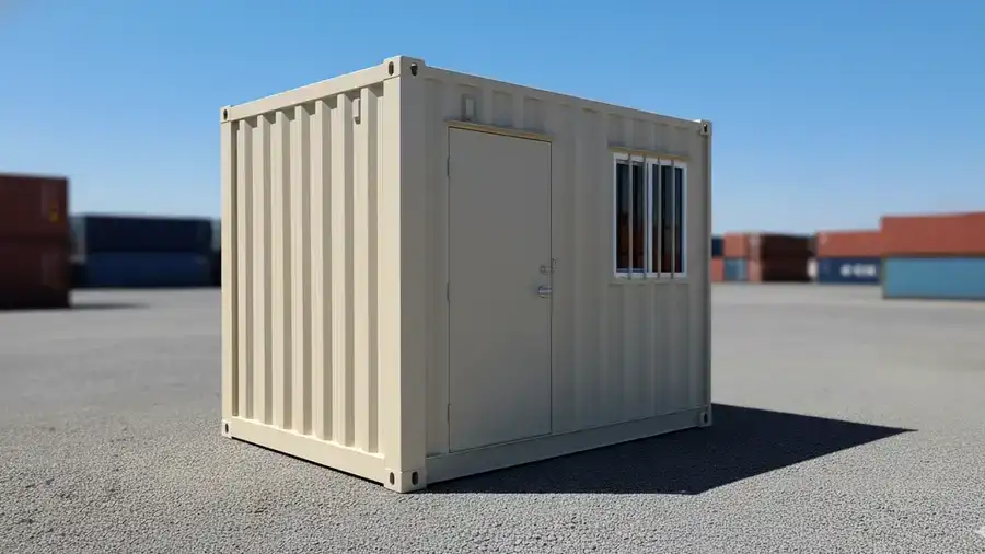 10ft Refurbished Ground Level Office Container - Image 3