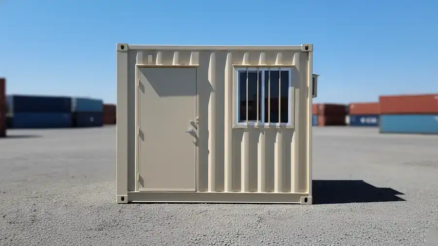 10ft Refurbished Ground Level Office Container - Image 4
