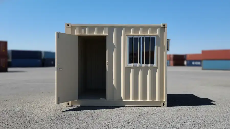 10ft Refurbished Ground Level Office Container - Image 6