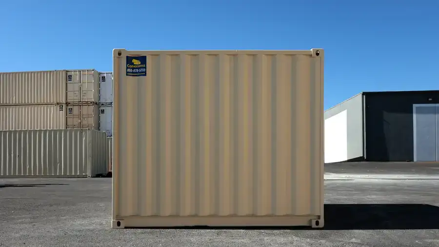 10ft Refurbished Storage Container with Roll-Up Door - Image 5