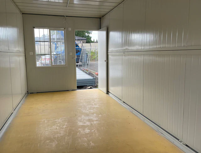 20ft Folding Portable Site Shed Container Office Unit - Image 2