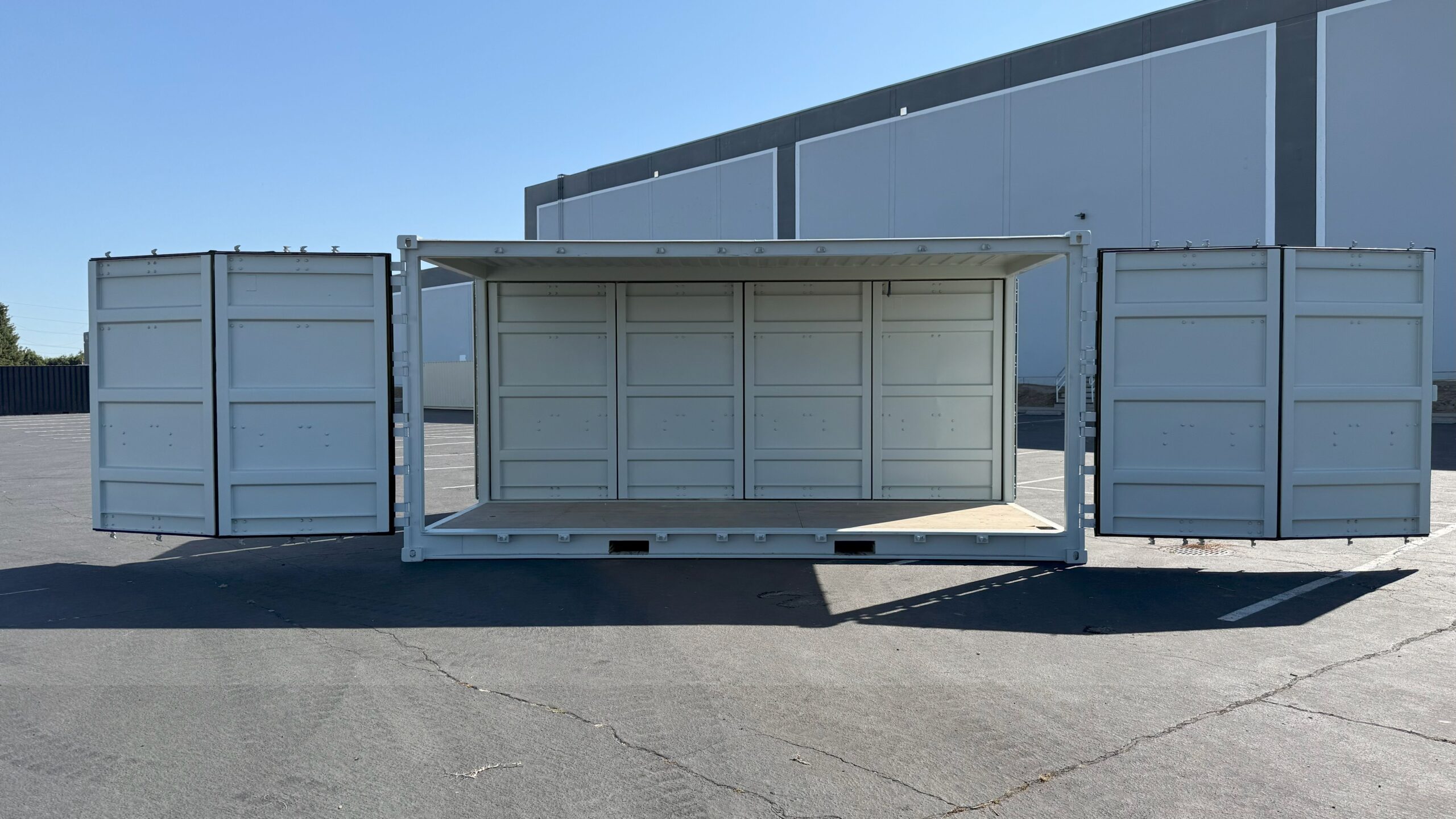 20ft New High Cube Full Open Side Shipping Container - Image 8