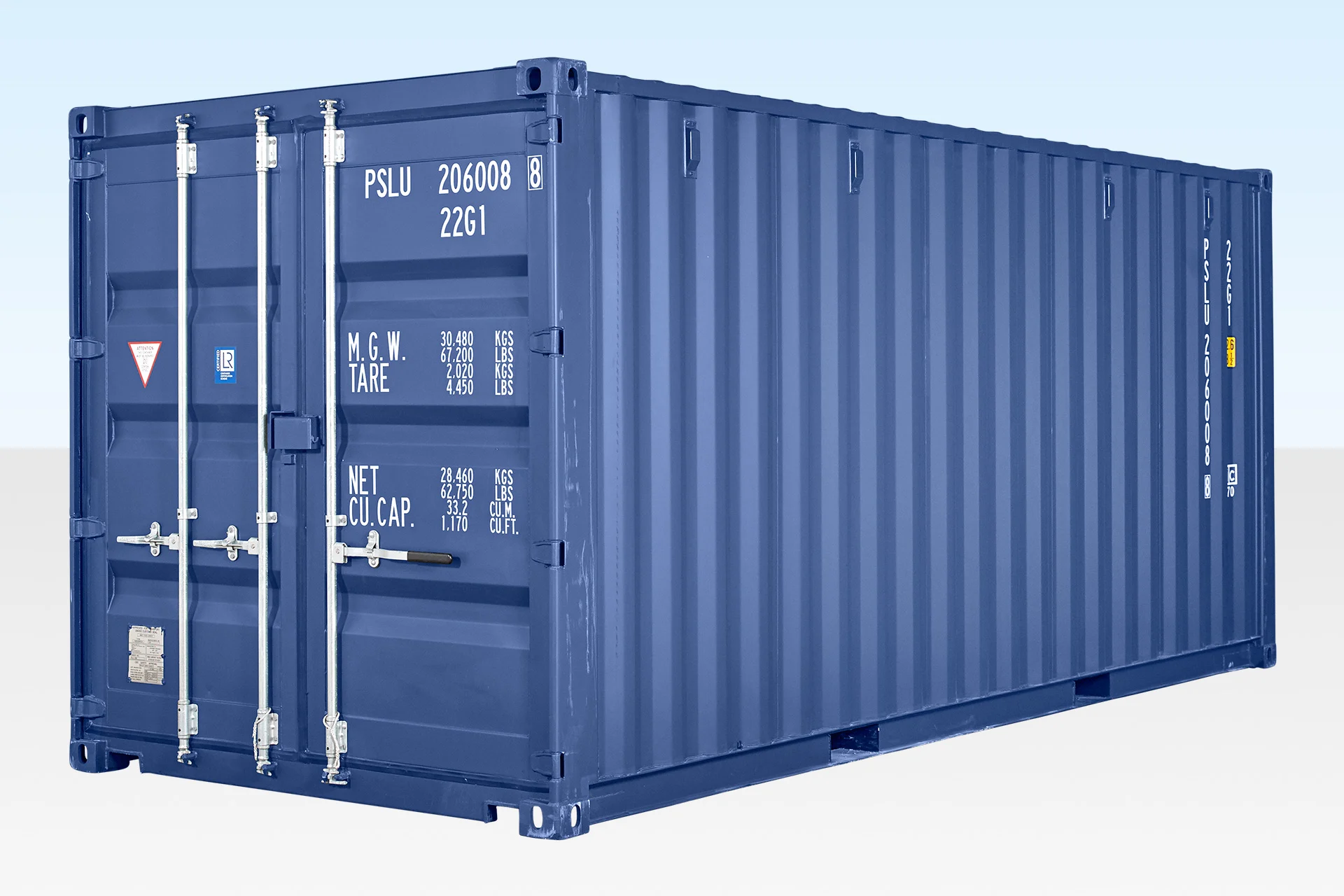 20ft x 8ft Steel Shipping Container for Sale - Image 5