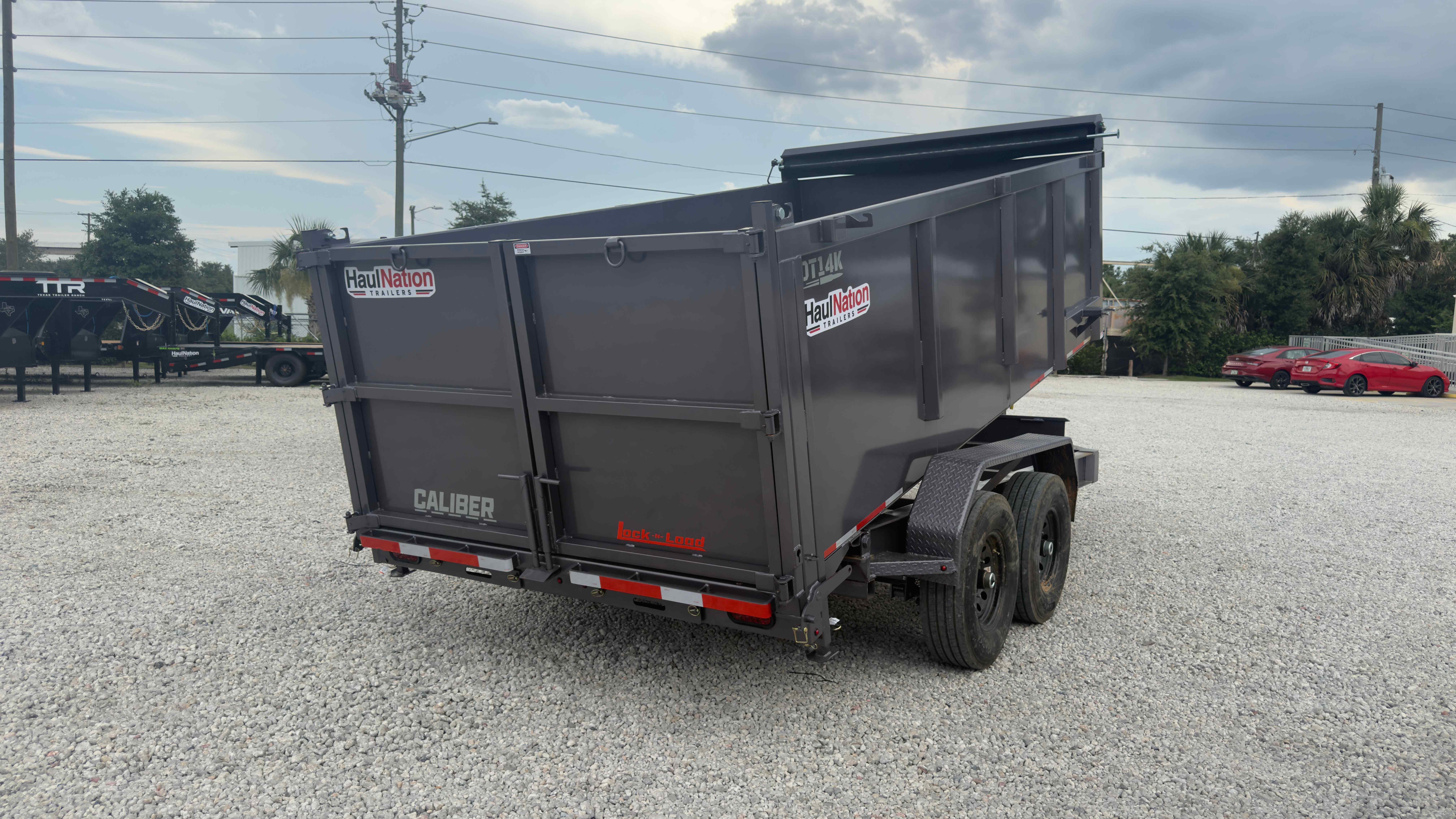 New 7×14 CALIBER Dump Trailer - Image 3