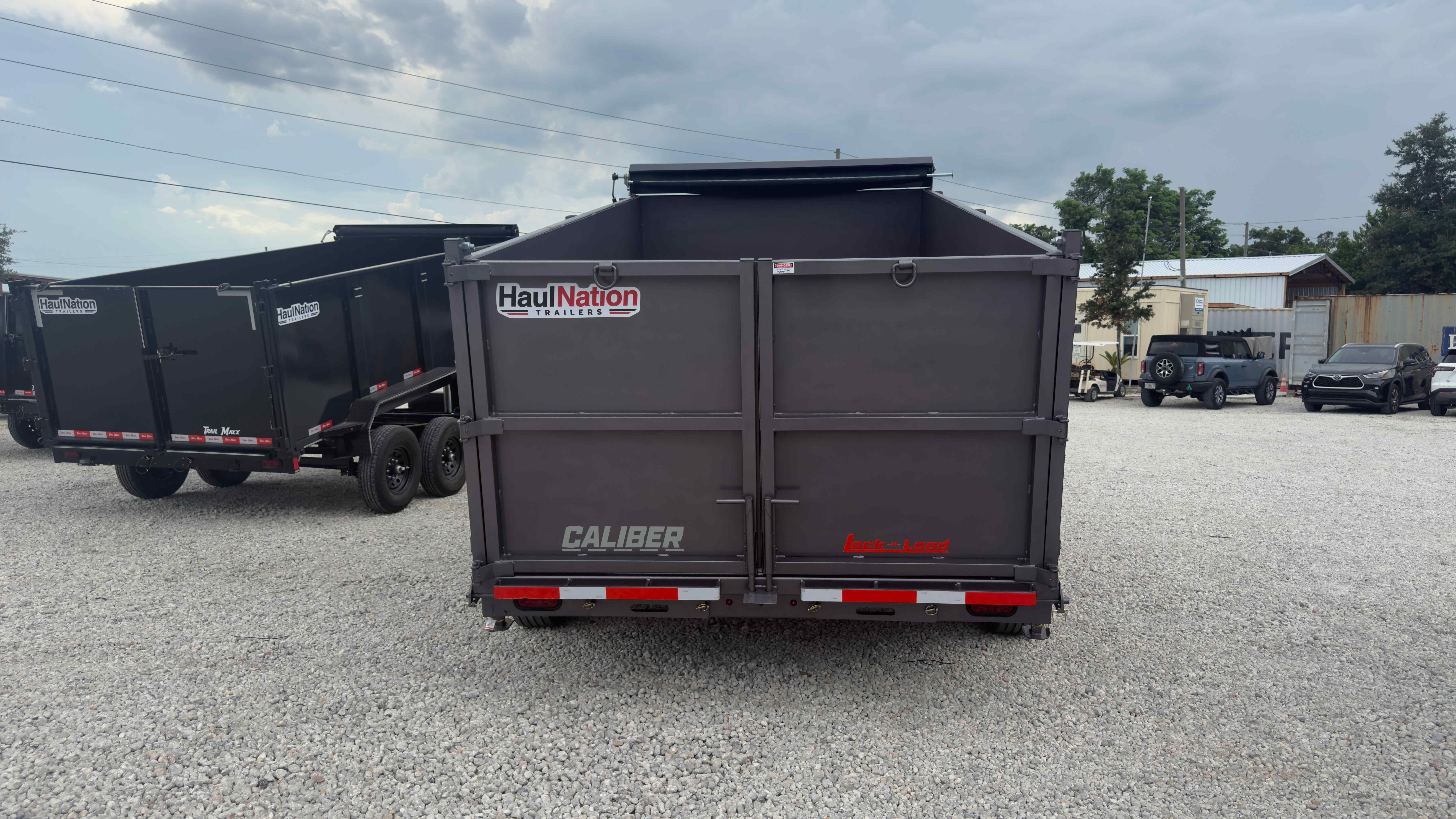 New 7×14 CALIBER Dump Trailer - Image 4