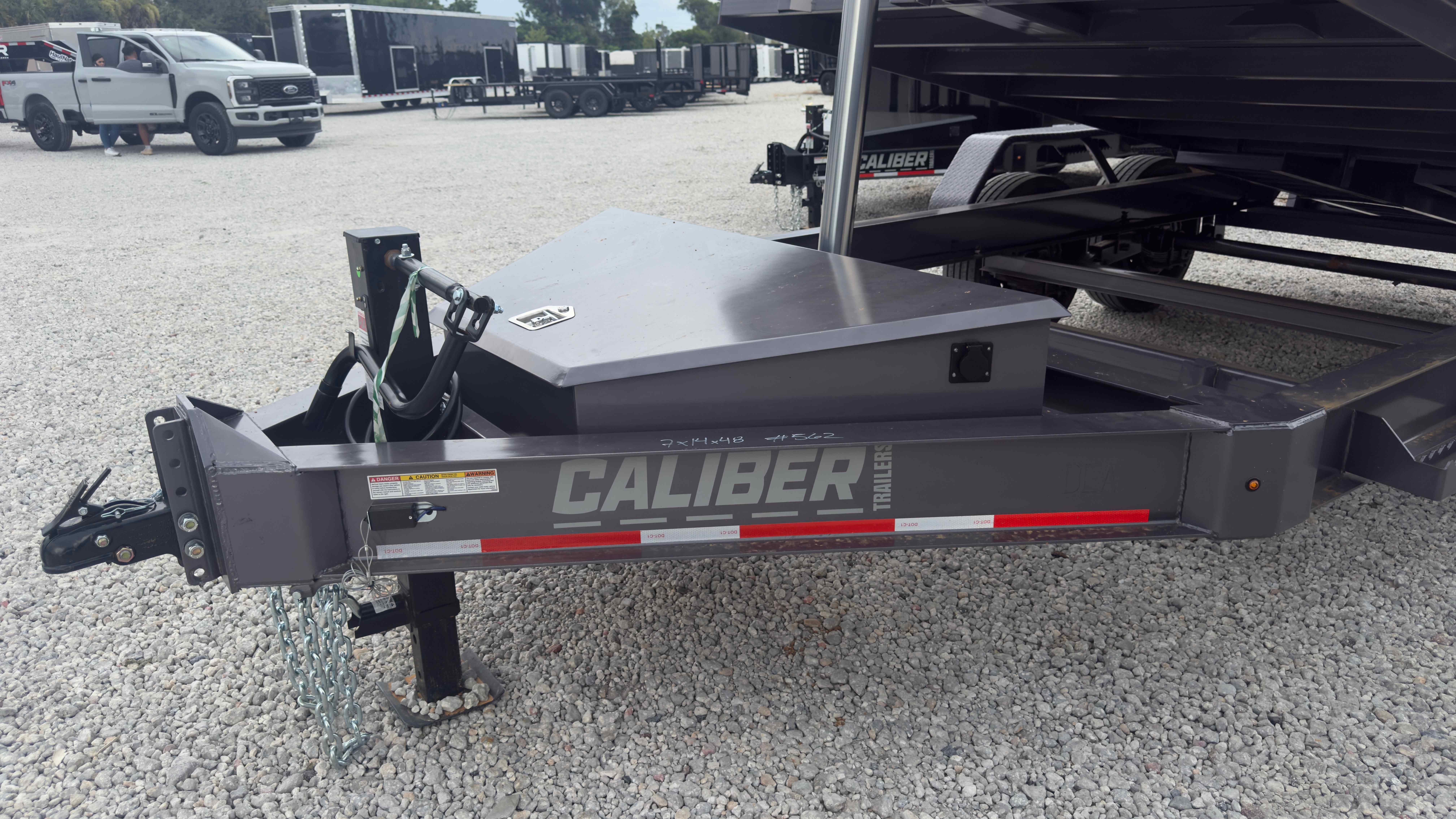 New 7×14 CALIBER Dump Trailer - Image 9