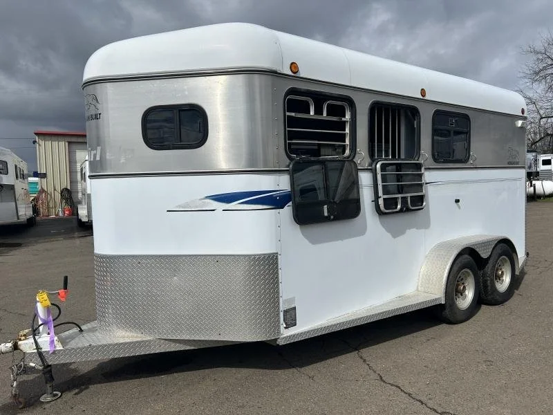 2000 Morgan Built 3 Horse Bumper Pull Horse Trailer - Image 2