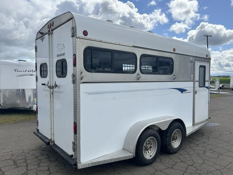 2000 Morgan Built 3 Horse Bumper Pull Horse Trailer - Image 4