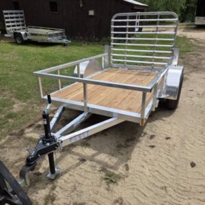 New2027 Legend Trailers 5x8 aluminum utility trailer with rear gate Utility Trailer