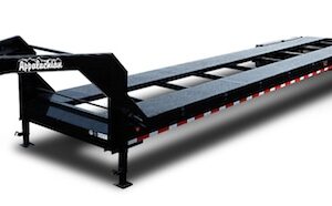 Two Truck Gooseneck Hauler Trailer Professional Series GVWR 20,000 lb.