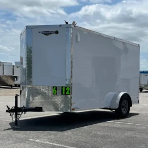 Enclosed Cargo Trailer 2026 6ft. X 12ft. w/Ramp Door & .080 Poly-Core Exterior 1013