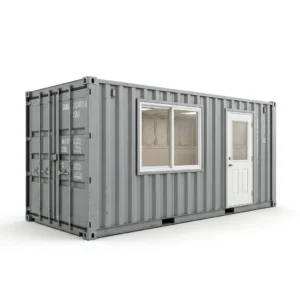 20ft Container Office – Converted – Gray