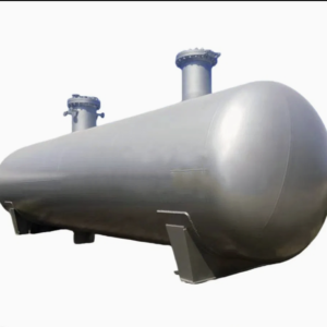 50tons 120cbm ASME Standard Above Ground Horizontal Gas LPG Pressure Storage Tank Industrial Use