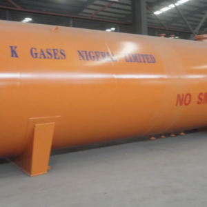 Durable 50tons 120000liters 120mt LPG Gas Storage Tanker LPG Skid Station Stationary Cooking Gas Storage Tanker