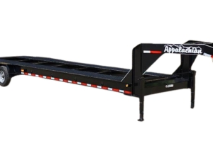 OPEN CENTER GOOSENECK TWO CAR HAULER TRAILER Professional Series - GVWR 15,000 lb.