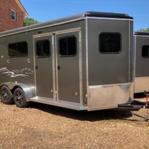 NewHomesteader 214FB 2 Horse Direct Load Warmblood Horse Trailer