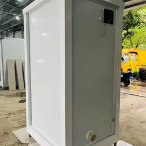 Single Stall Portable Restroom Outdoor Mobile Toilet Sink **