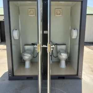 Dual Portable Toilet Units – Outdoor & Event Use 8 Units